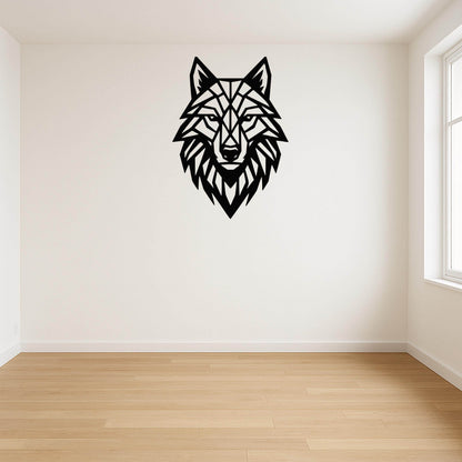 Wolf Head Wall Art - Metal Art