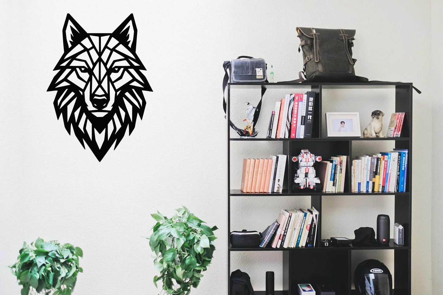 Wolf Head Wall Art - Metal Art