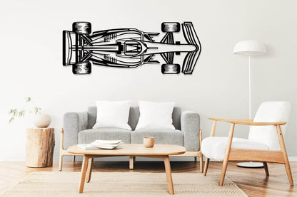 F1 Race Car Metal Wall Art - Metal Art