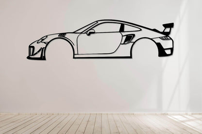 911 GT2 RS Metal Wall Art - Metal Art