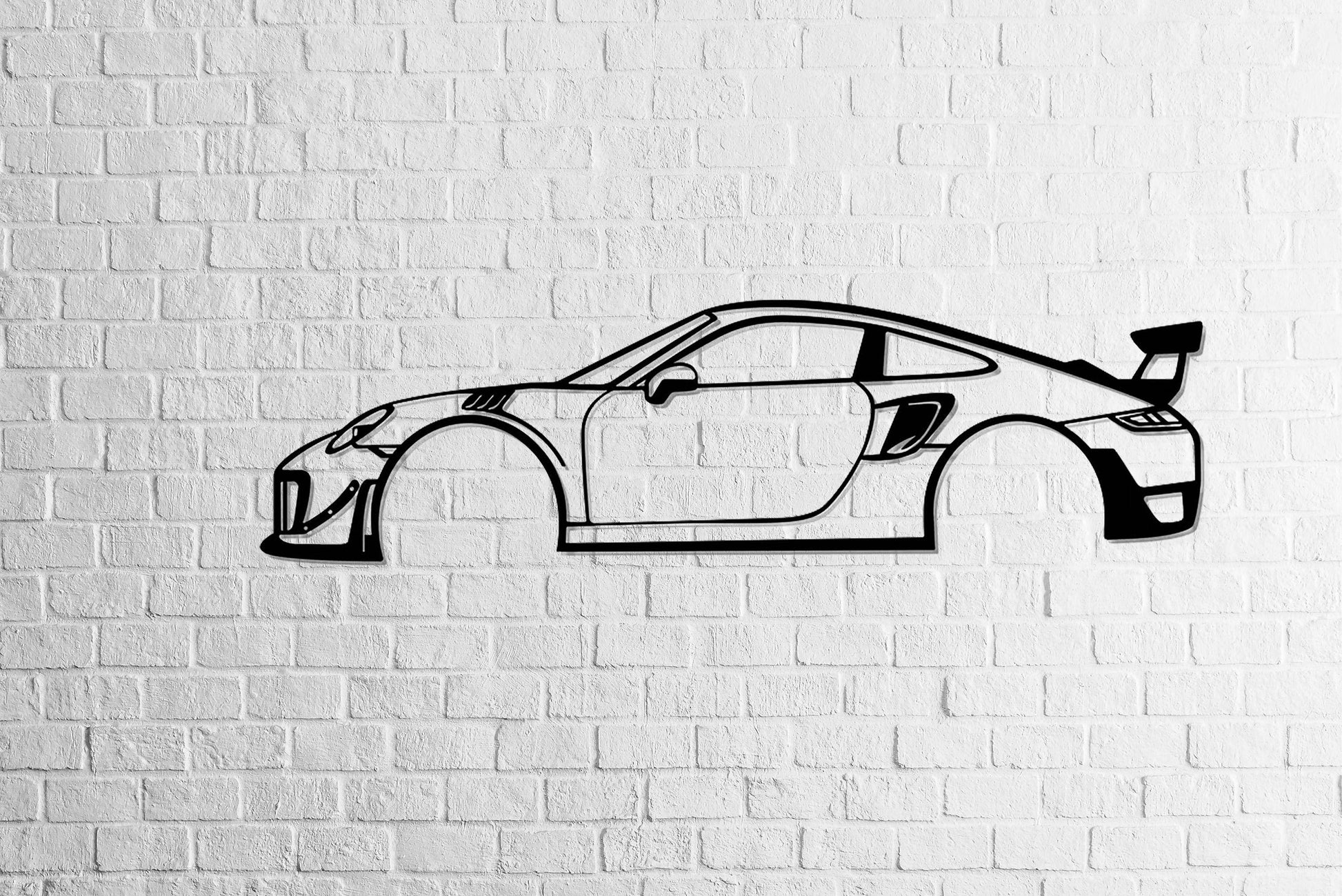 911 GT2 RS Metal Wall Art - Metal Art