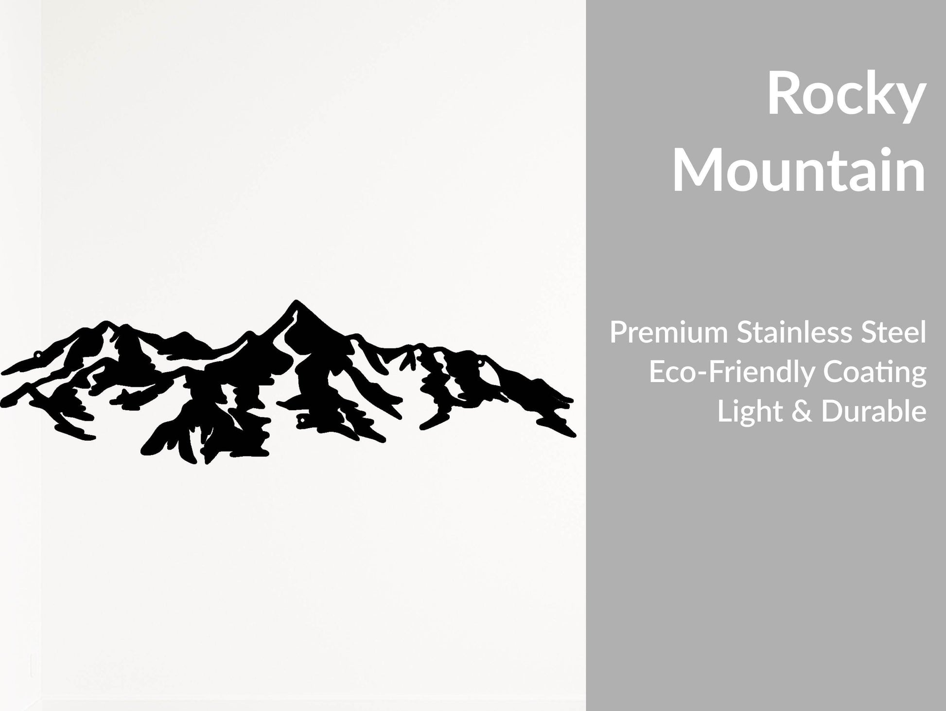 Mountain Range Metal Wall Art - Metal Art
