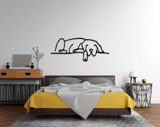 Dog Metal Wall Art - Metal Art