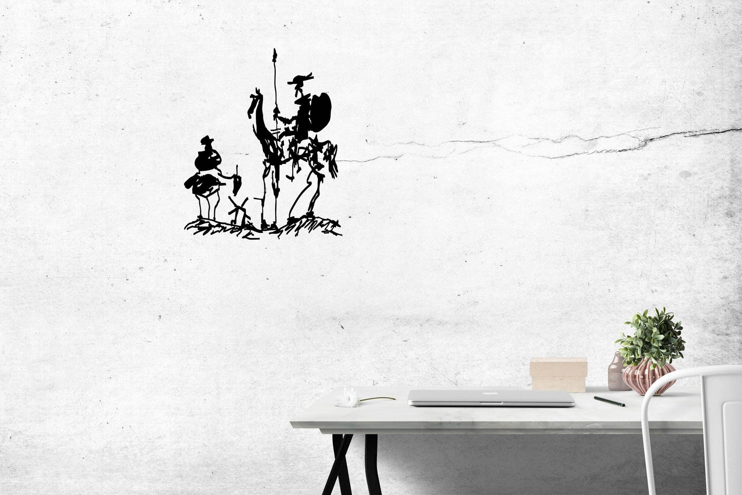 Don Quixote Metal Wall Art - Metal Art