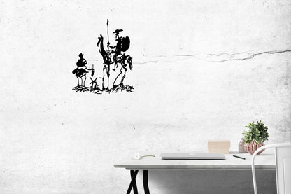 Don Quixote Metal Wall Art - Metal Art