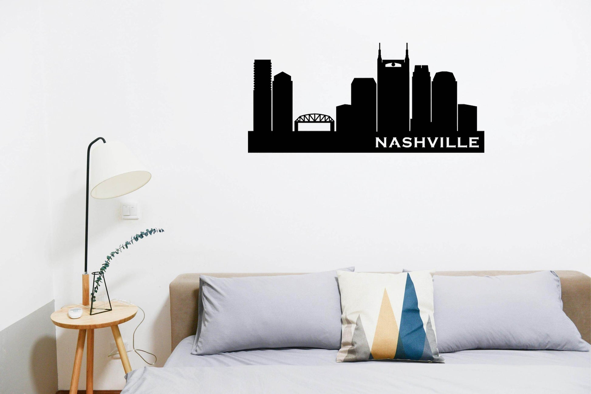Nashville Skyline Metal Wall Art - Metal Art