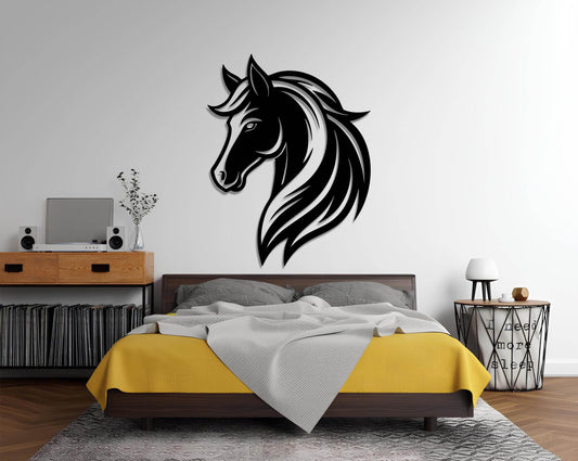 Horse Metal Wall Art - Metal Art