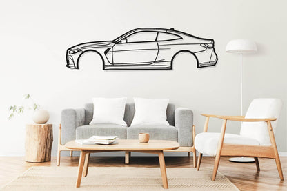 G82 M4 Coupe Wall Ar - Metal Art