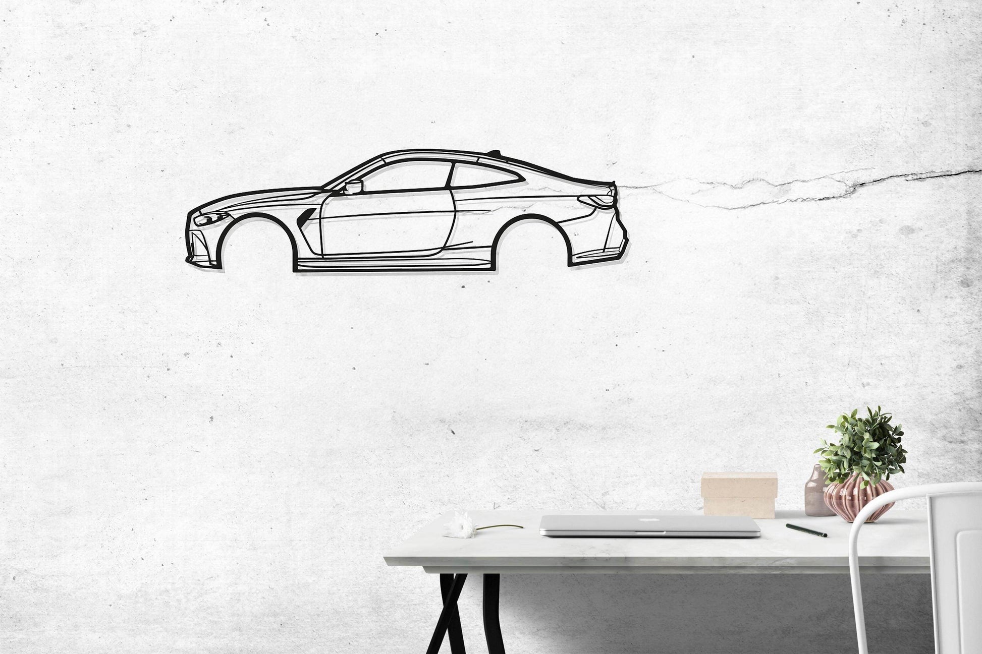 G82 M4 Coupe Wall Ar - Metal Art