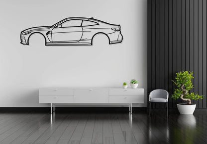 G82 M4 Coupe Wall Ar - Metal Art