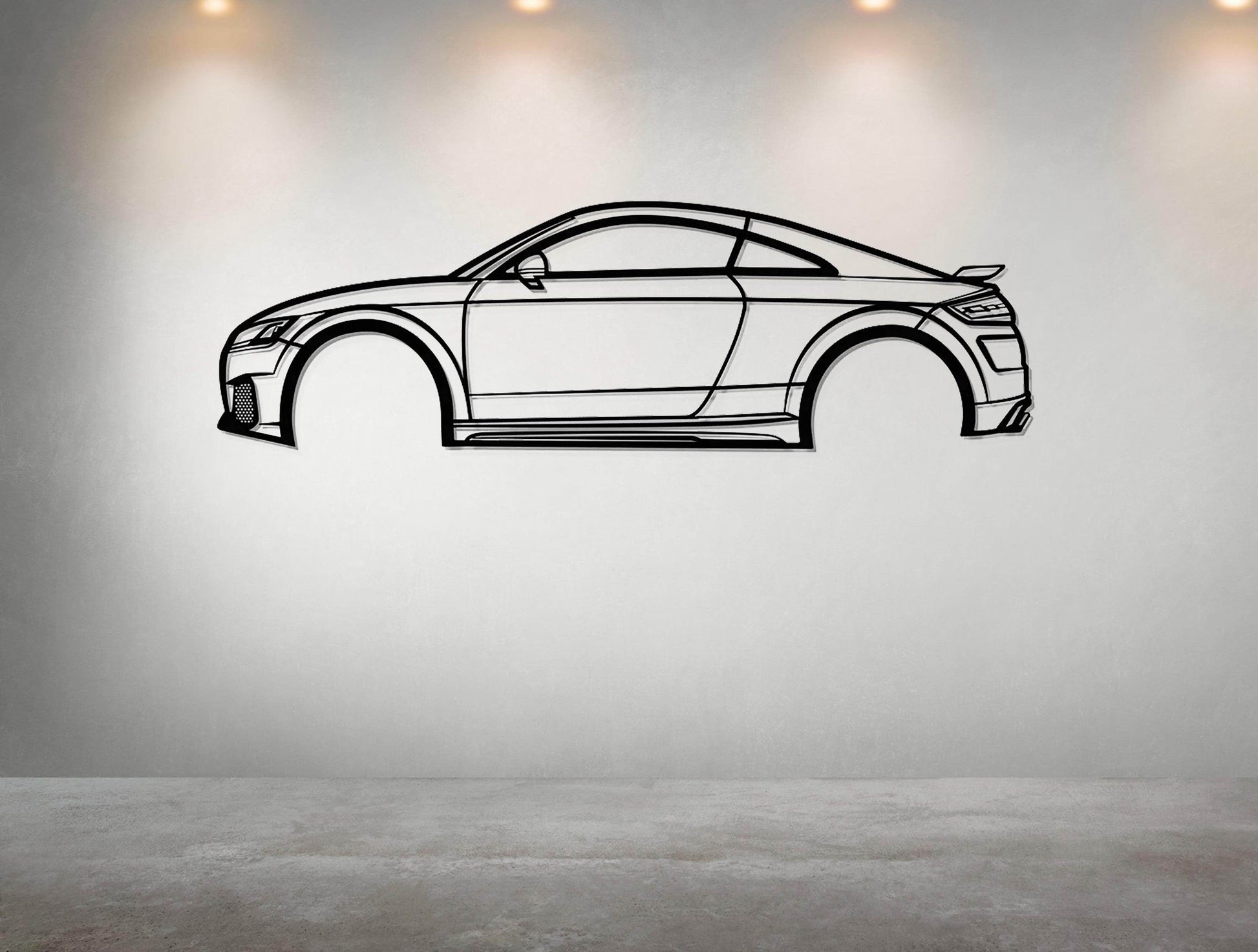 TT RS Metal Wall Art - Metal Art