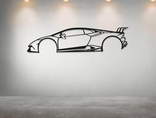 Huracan Performante Metal Car - Metal Art
