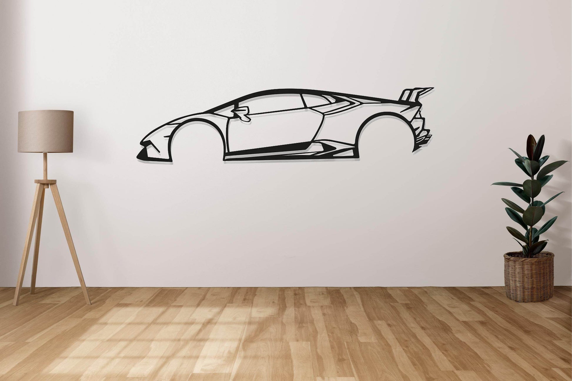 Huracan Performante Metal Car - Metal Art