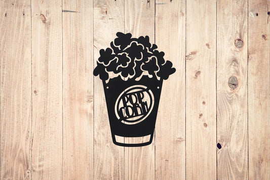 Popcorn Metal Wall Art - Metal Art