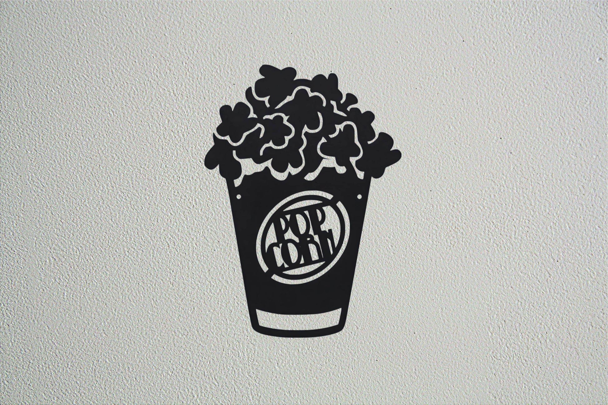 Popcorn Metal Wall Art - Metal Art