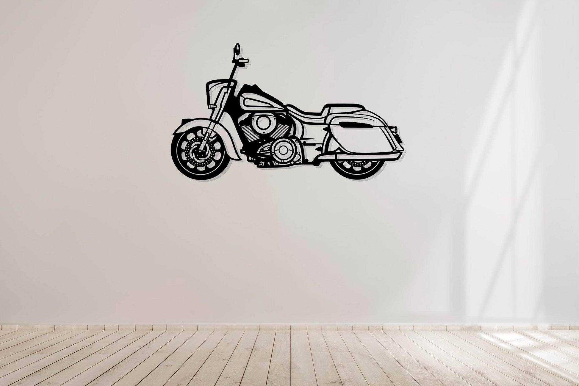 Motorcycle Wall Art - Metal Art