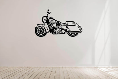 Motorcycle Wall Art - Metal Art