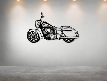 Motorcycle Wall Art - Metal Art
