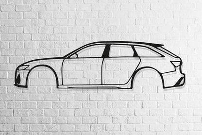 RS6 Wall Art Steel - Metal Art