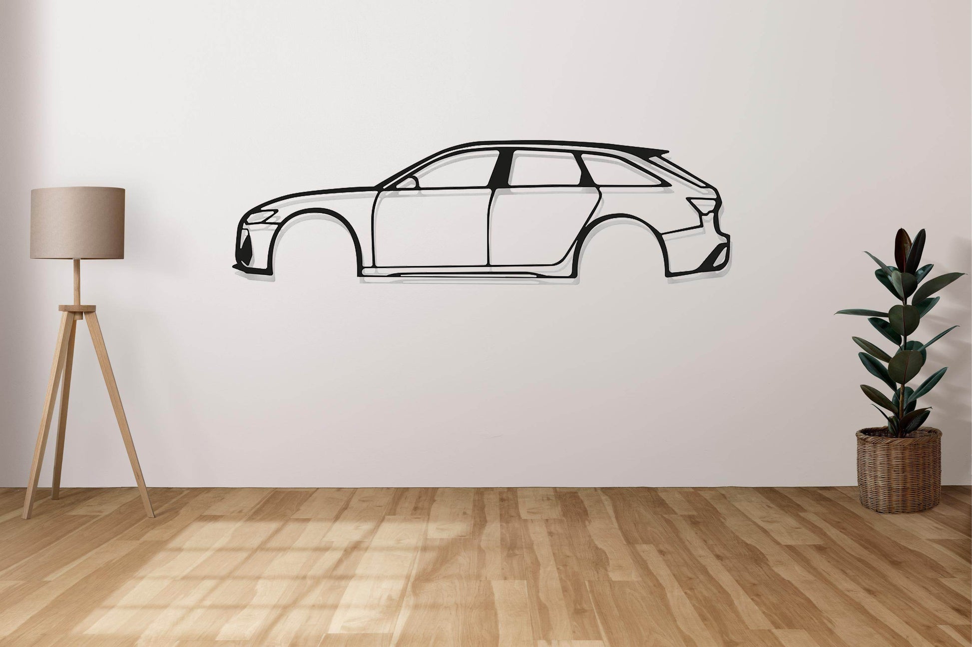 RS6 Wall Art Steel - Metal Art