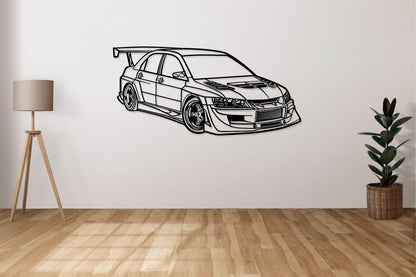 Mitsubishi Lancer Evolution - Metal Art