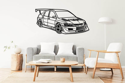 Mitsubishi Lancer Evolution - Metal Art