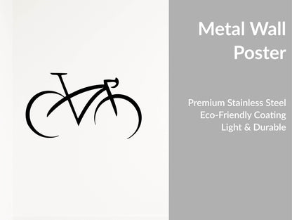 Bicycle Metal Wall Art - Metal Art