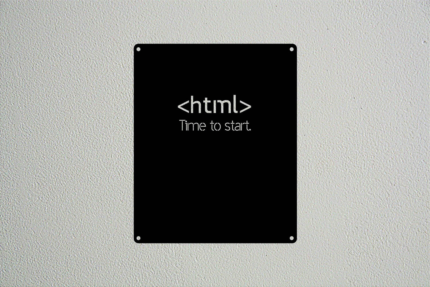 HTML Metal Wall Art - Metal Art