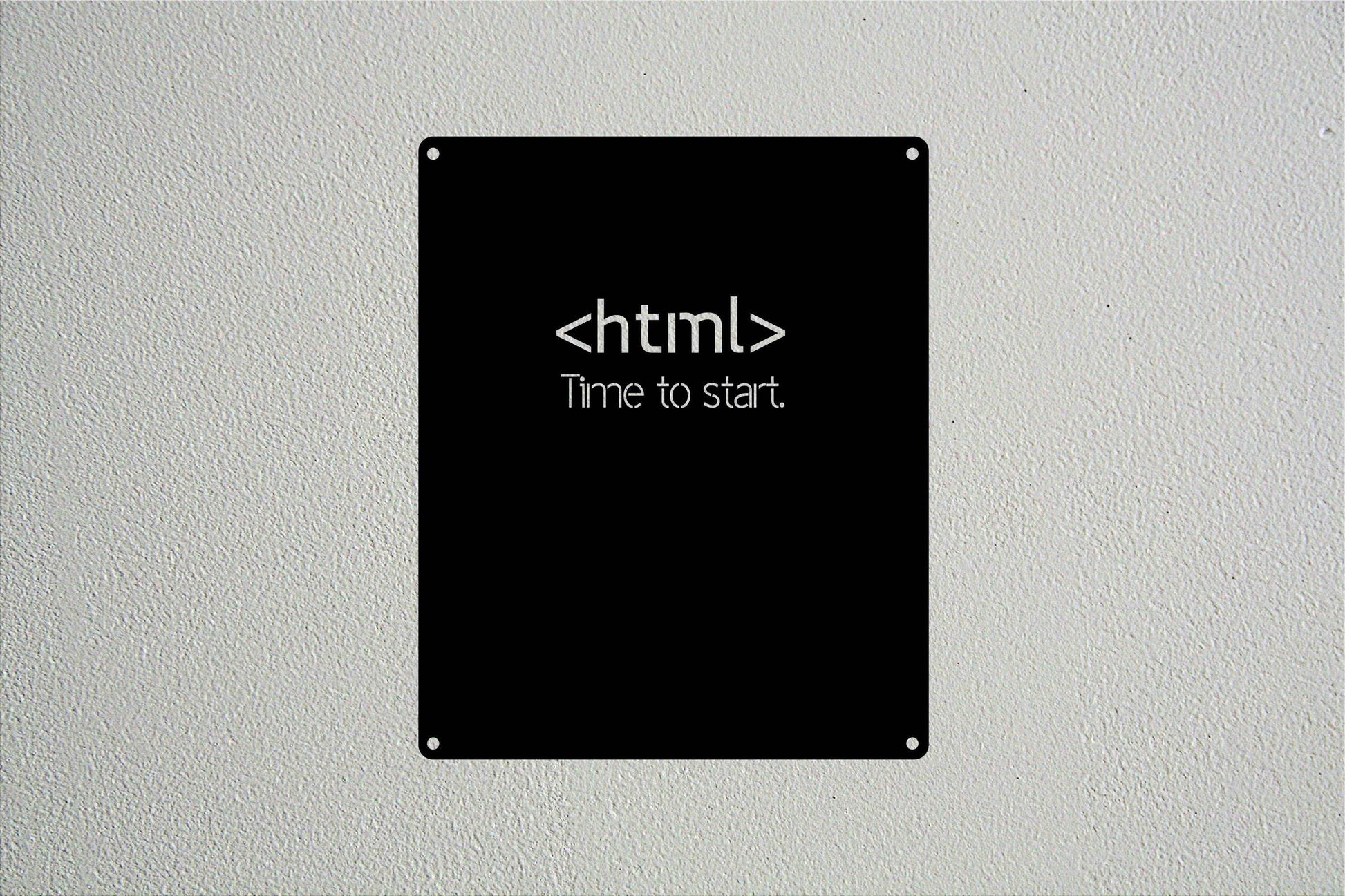 HTML Metal Wall Art - Metal Art