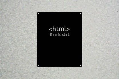 HTML Metal Wall Art - Metal Art