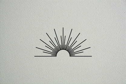 Sunrise Metal Wall Art - Metal Art