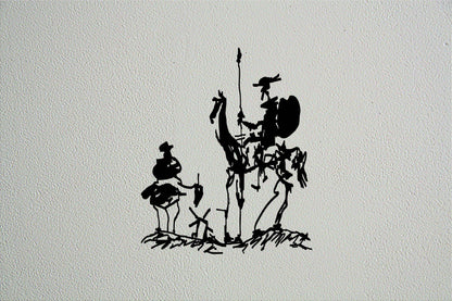Don Quixote Metal Wall Art - Metal Art