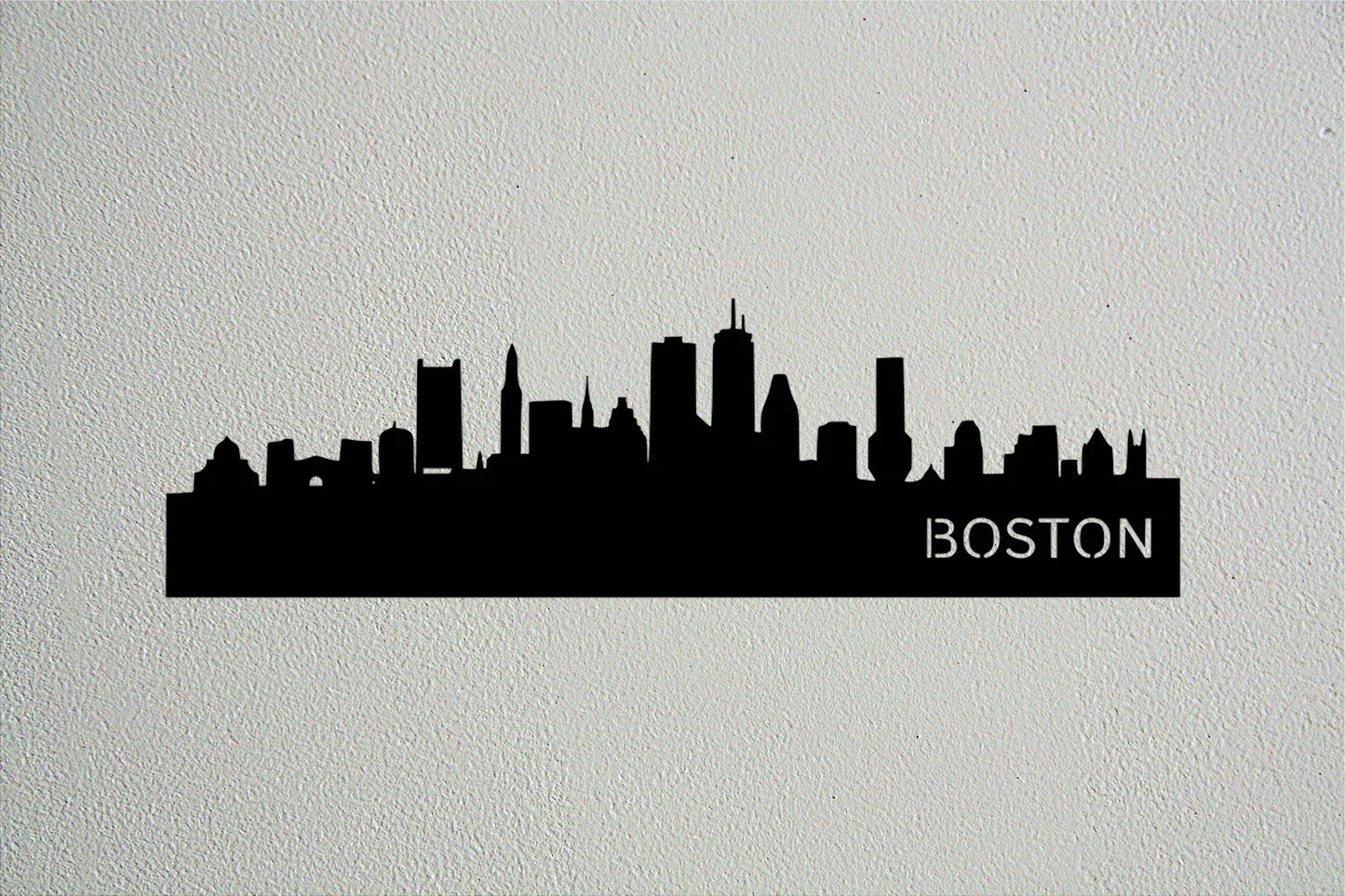 Boston Skyline Metal Art - Metal Art