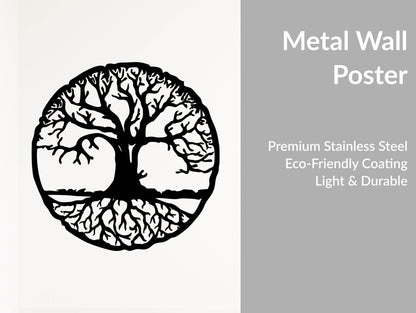 Tree of Life Metal Wall Art - Metal Art