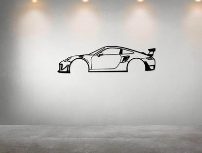 911 GT2 RS Metal Wall Art - Metal Art