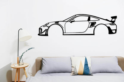911 GT2 RS Metal Wall Art - Metal Art