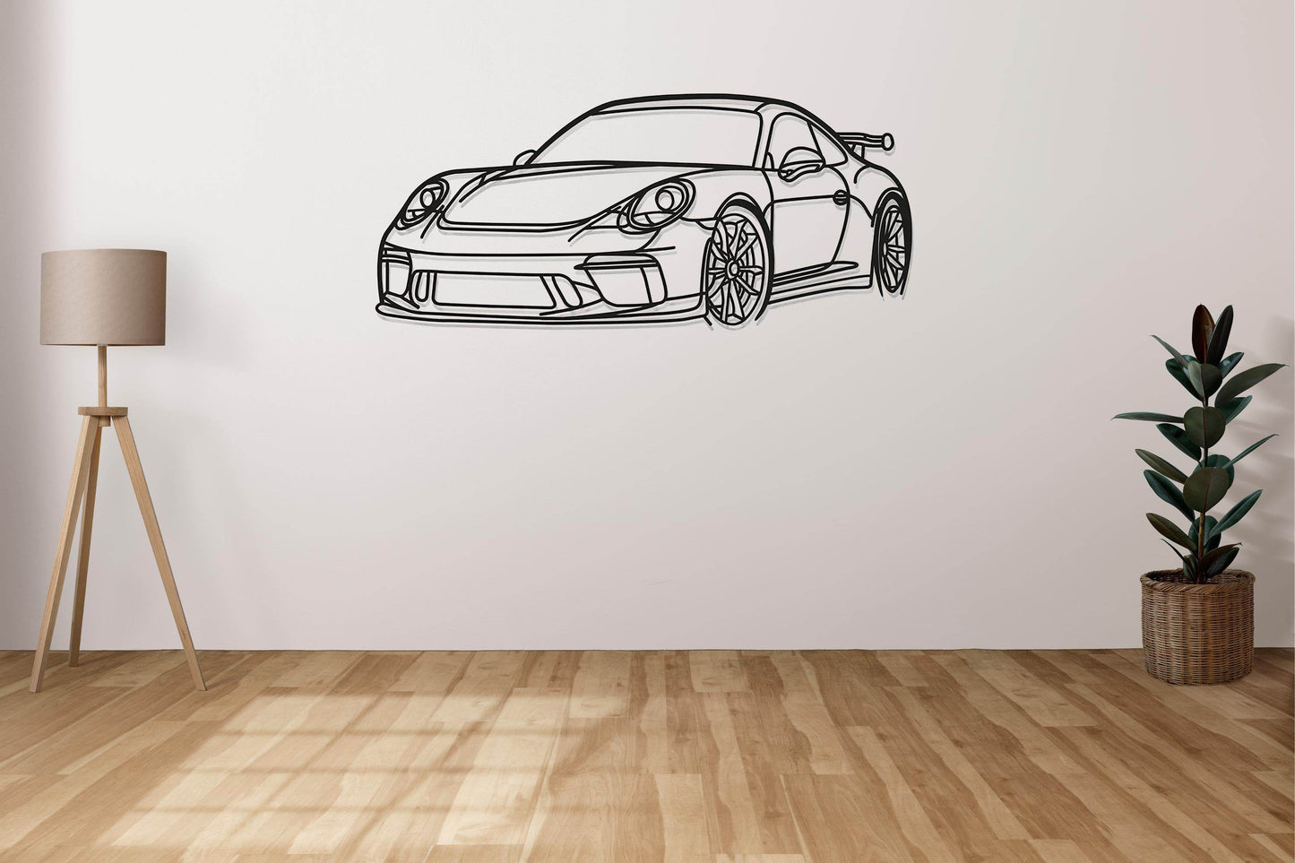 911 GT3 Metal Wall Art - Metal Art