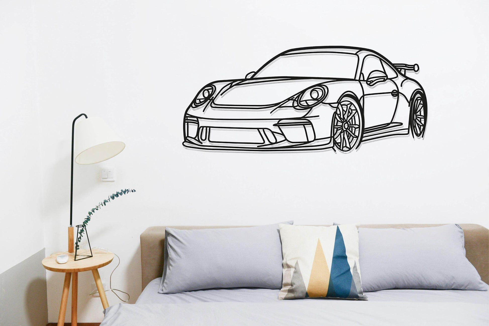 911 GT3 Metal Wall Art - Metal Art