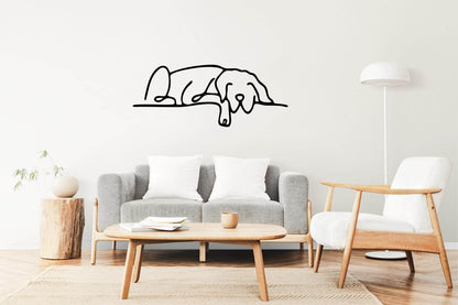 Dog Metal Wall Art - Metal Art