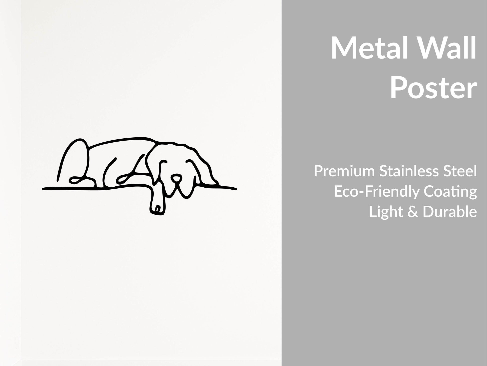 Dog Metal Wall Art - Metal Art