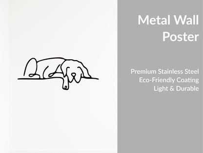 Dog Metal Wall Art - Metal Art