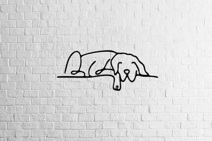 Dog Metal Wall Art - Metal Art