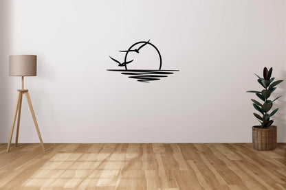 Sun Metal Wall Decor - Metal Art