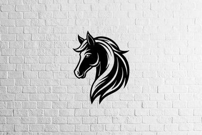 Horse Metal Wall Art - Metal Art