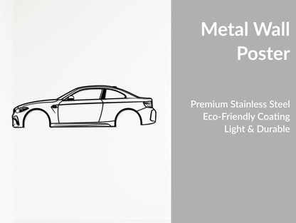 M2 Metal Wall Art - Metal Art