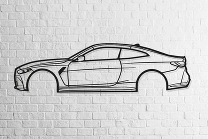 G82 M4 Coupe Wall Ar - Metal Art
