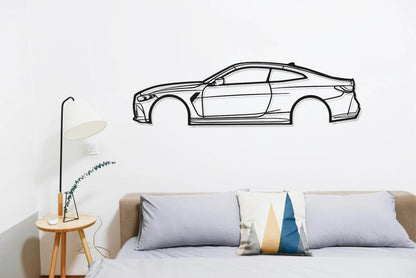 G82 M4 Coupe Wall Ar - Metal Art