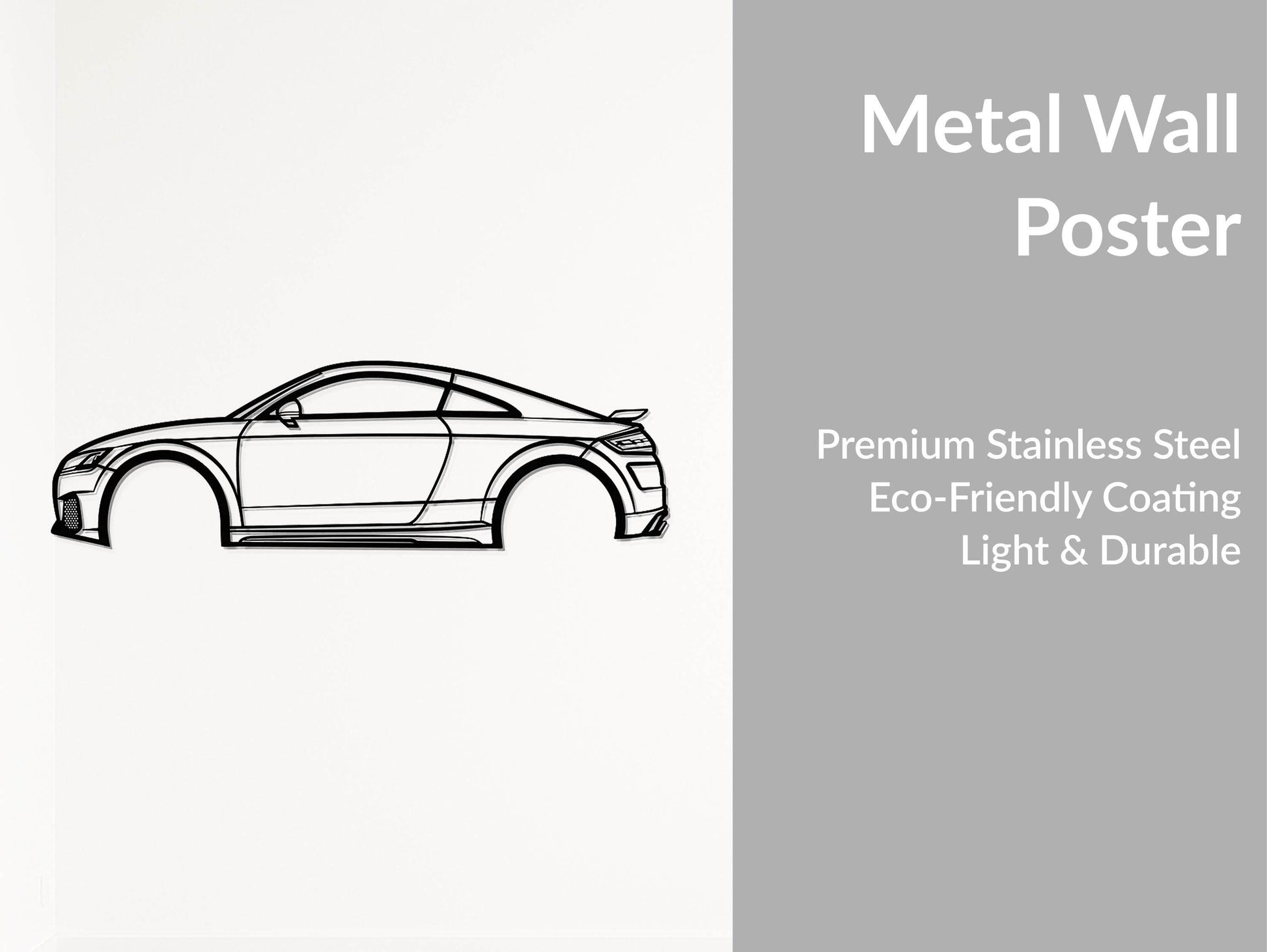 TT RS Metal Wall Art - Metal Art