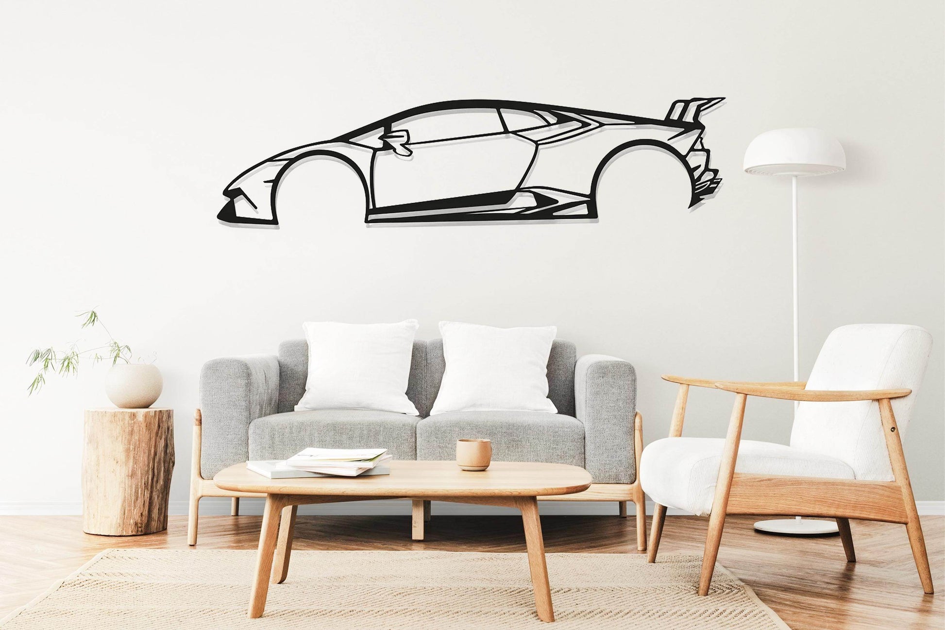 Huracan Performante Metal Car - Metal Art