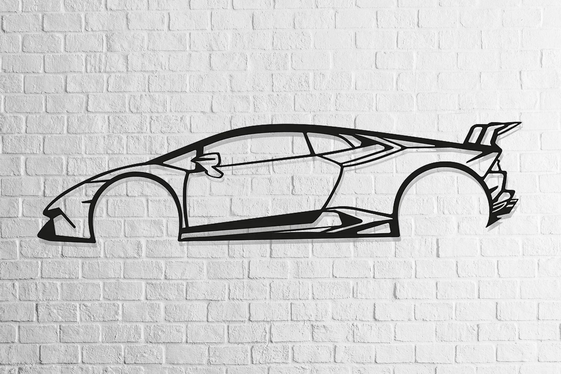 Huracan Performante Metal Car - Metal Art
